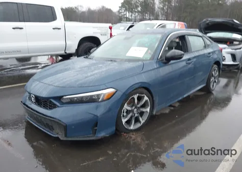 2025 Honda Civic Hybrid Sport/Sport Touring z USA, uszkodzony, nr VIN 2HGFE4F81SH354724